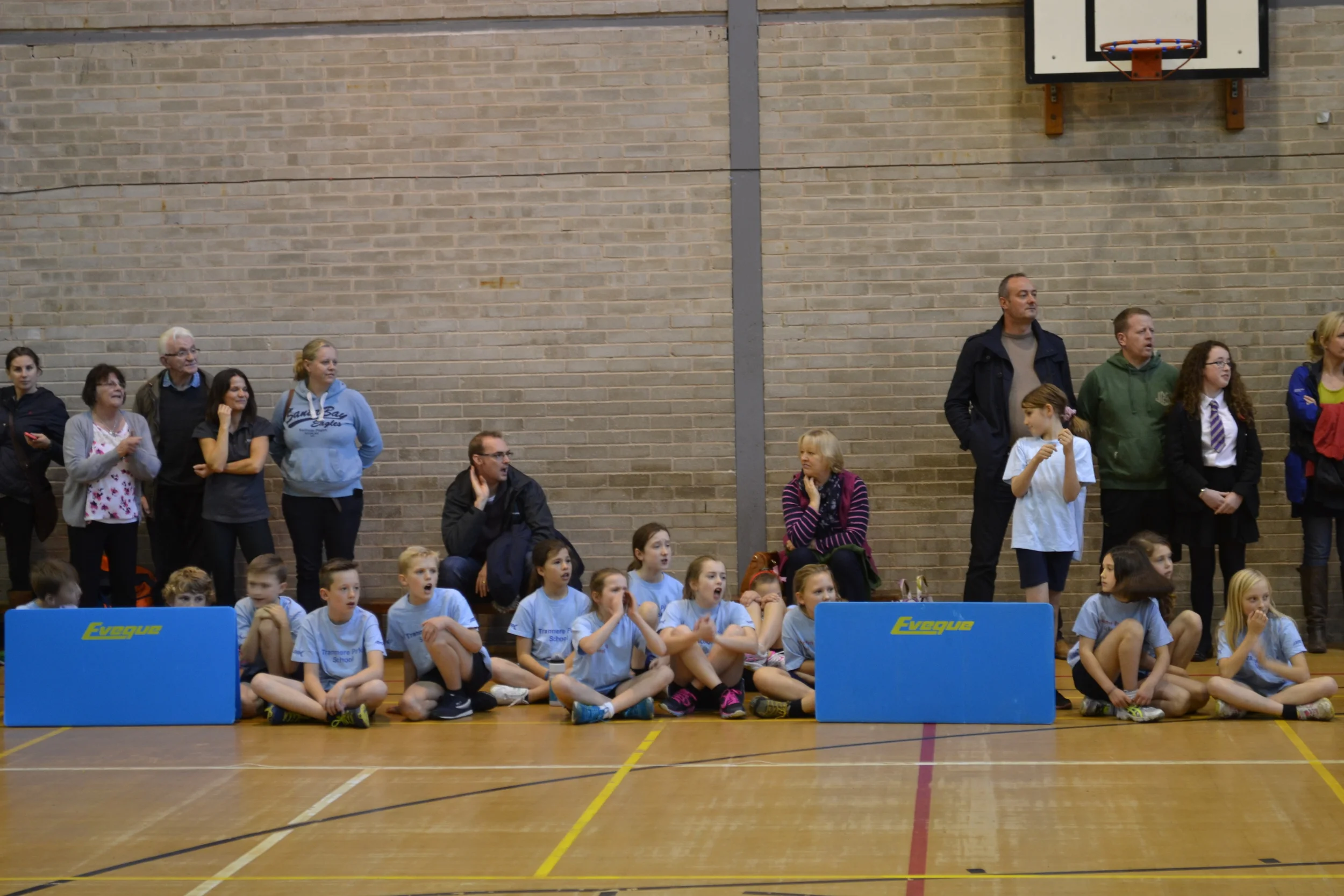 Students competing
